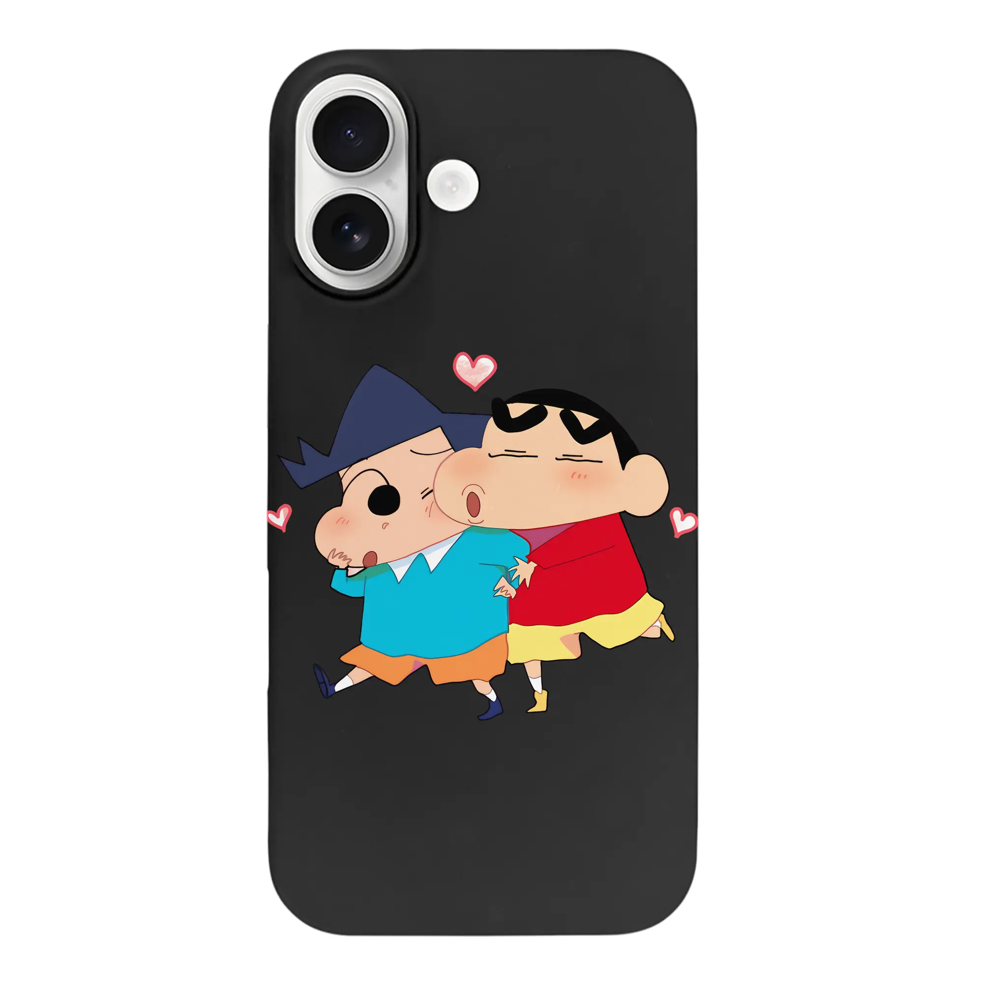 クレヨンしんちゃん グッズ 風間 とおる - iPhone 17 シリーズ シリコンケース 薄型 耐衝撃 指紋防止 ソフトタッチカバー 精密フィット 傷防止 保護ケース iPhone 17/17 Air/17 Pro/17 Pro Max 対応